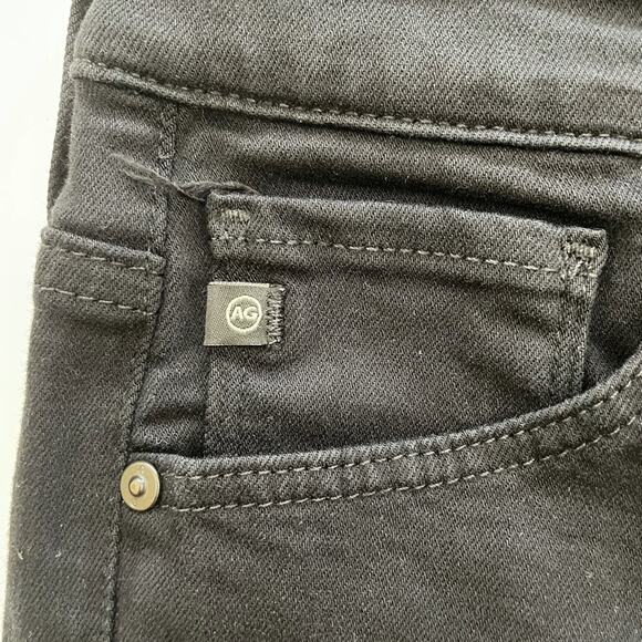 AG The Farrah High Waist Ankle Skinny Jeans Black - Picture 7 of 14